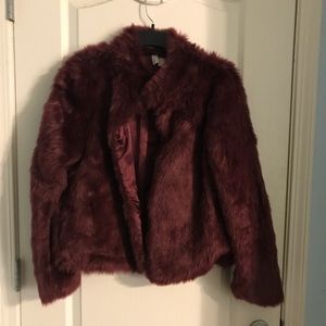 faux fur jacket